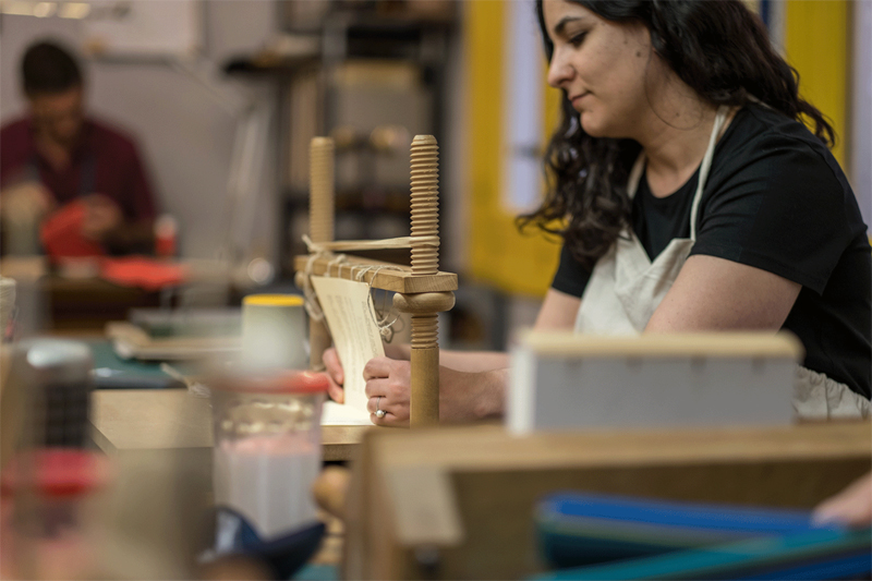 tecnica encuadernacion artesanal