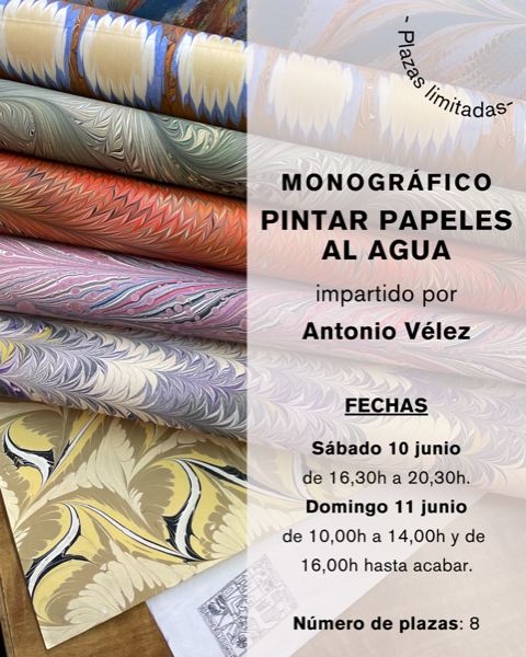 Monográficos e Intensivos de encuadernación